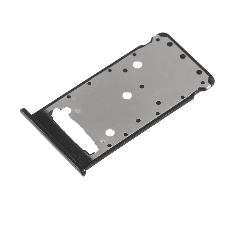 OEM Dual SIM MicroSD Card Tray Slot Holder for Huawei Y7 Prime / Enjoy 7 Plus - Black