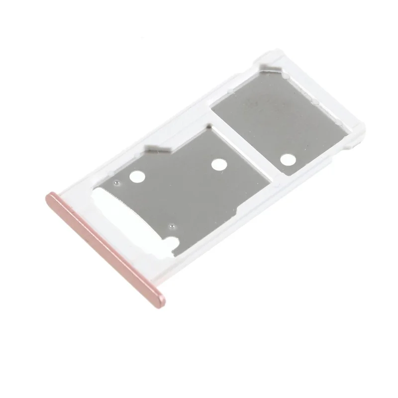 OEM Dual SIM MicroSD Card Tray Slot Holder Replacement for Huawei Y7 Prime / Enjoy 7 Plus - Rose Gold
