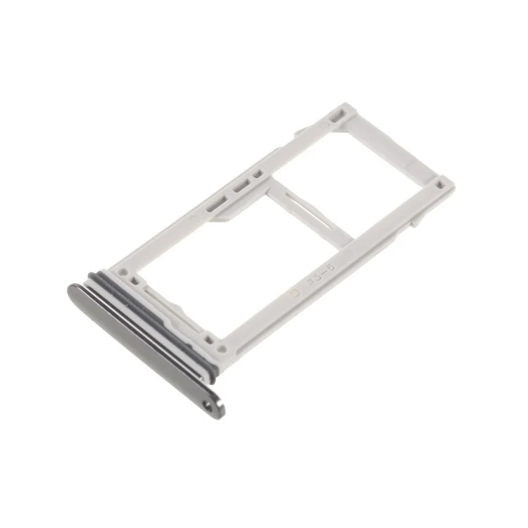 OEM SIM1 + SIM2/Micro SD Card Tray Holders for Samsung Galaxy S9 G960 / S9 Plus G965 - Grey