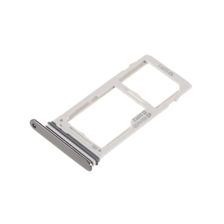 OEM SIM1 + SIM2/Micro SD Card Tray Holders for Samsung Galaxy S9 G960 / S9 Plus G965 - Grey