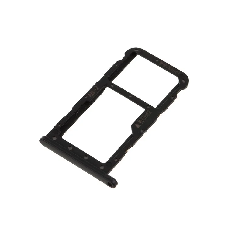Porta Della Slot Per Vassoio a Doppia Scheda OEM Per Huawei P20 Lite - Nero