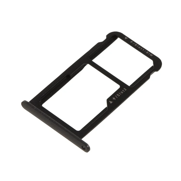 OEM Dual SIM Card Tray Slot Repair Part for Huawei P10 Lite - Black