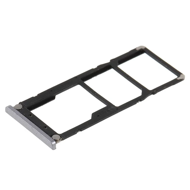 OEM Dual SIM Micro SD Card Tray Holder Part for Xiaomi Redmi Note 5A Prime / Y1 - Silver