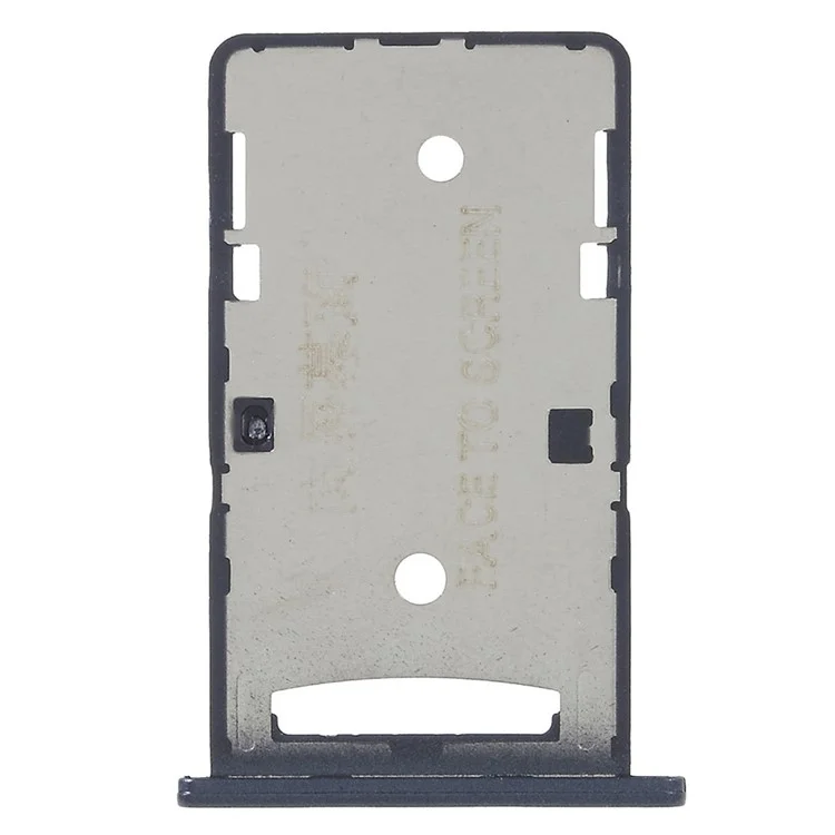OEM Dual SIM Micro SD -kartenschalenhalterteil Für Xiaomi Redmi 4a - Schwarz