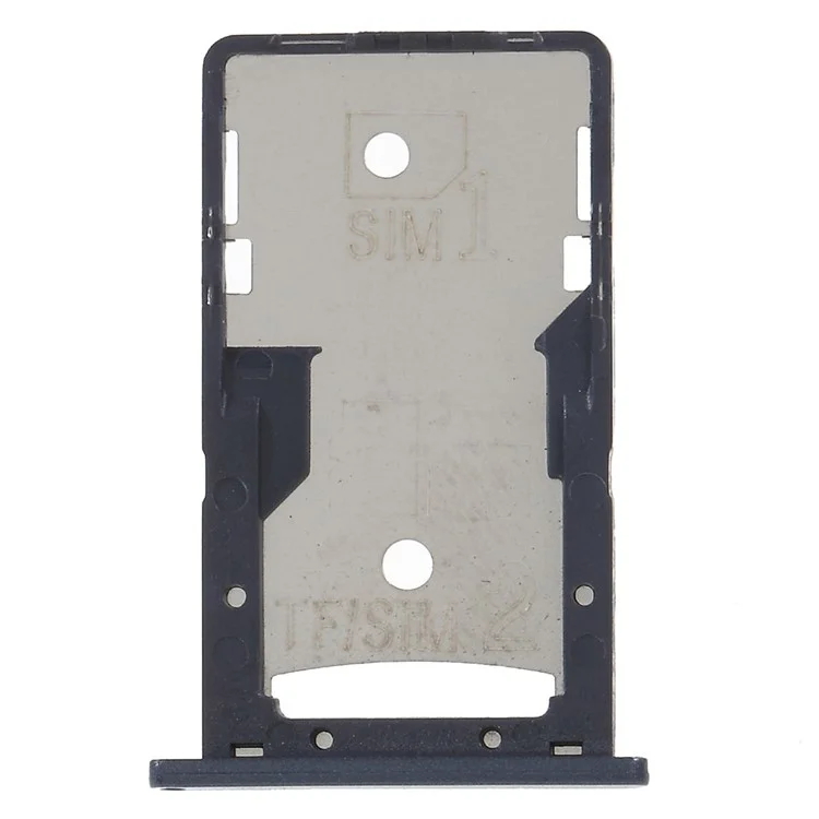 OEM Dual SIM Micro SD -kartenschalenhalterteil Für Xiaomi Redmi 4a - Schwarz
