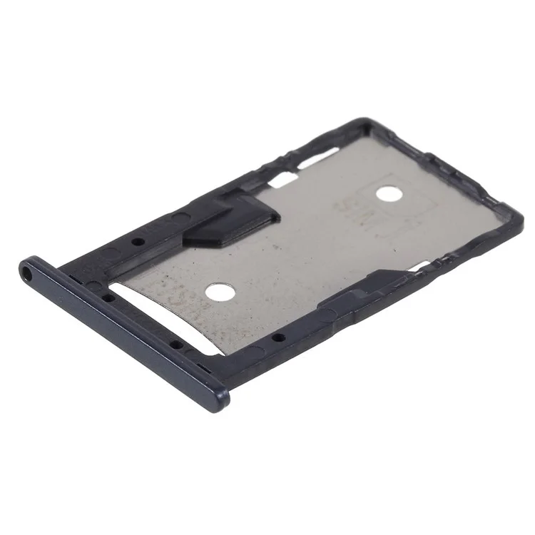 OEM Dual SIM Micro SD -kartenschalenhalterteil Für Xiaomi Redmi 4a - Schwarz