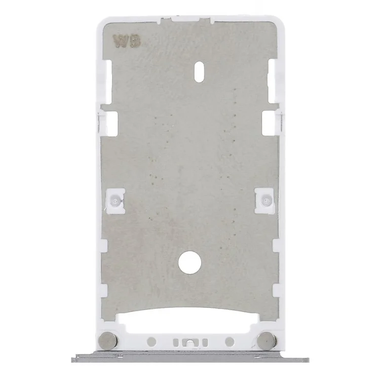 OEM Dual SIM Micro SD Card Tray Holder for Xiaomi Redmi Note 4X - Silver