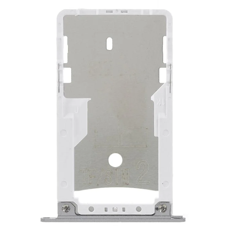 OEM Dual SIM Micro SD Card Tray Holder for Xiaomi Redmi Note 4X - Silver