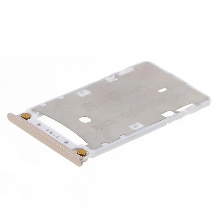 OEM Dual SIM Micro SD Card Tray Slot for Xiaomi Redmi 4 Pro/4 Prime - Gold