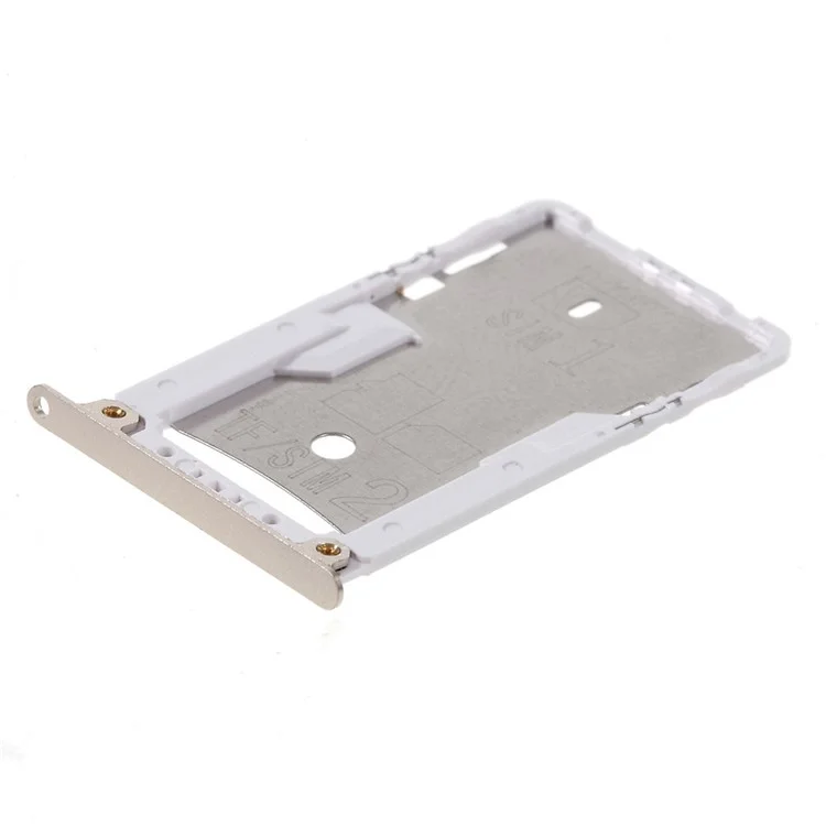 OEM Dual SIM Micro SD Card Tray Holder Replacement for Xiaomi Redmi 4X - Gold