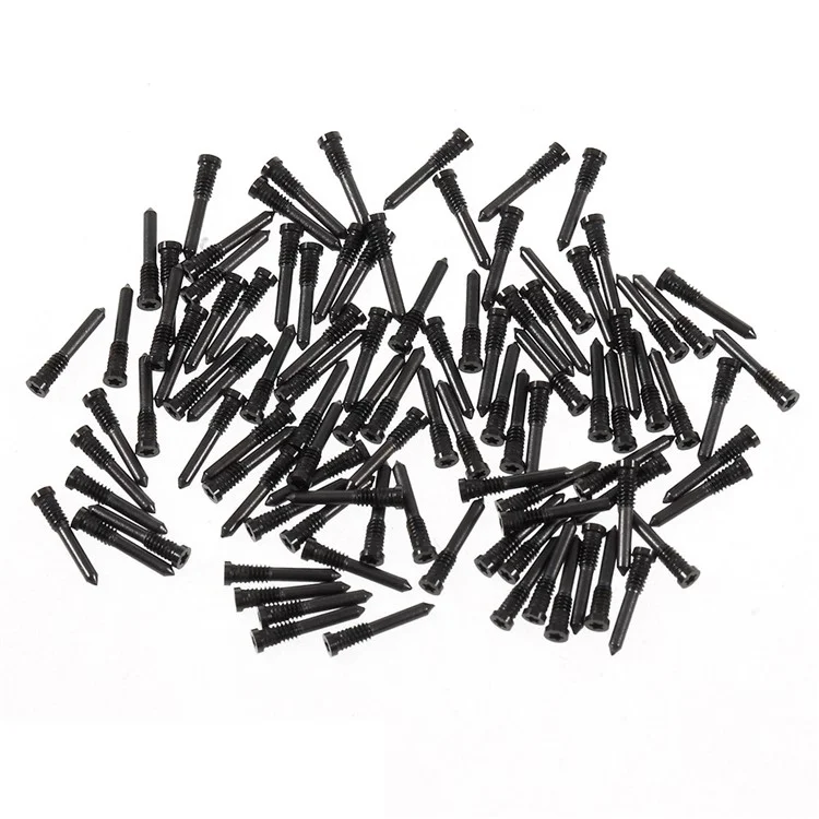 100PCS/Pack OEM Dock Connector Screws for iPhone X - Black