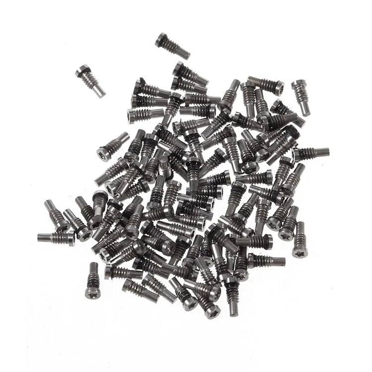 100PCS/Pack OEM Dock Connector Screws Part for iPhone 8 Plus / 8 - Silver