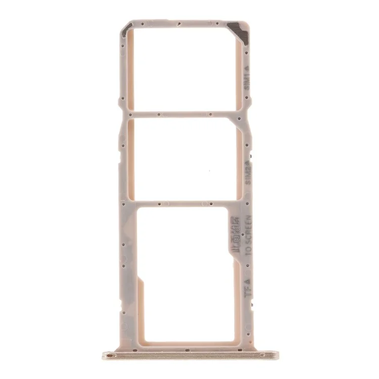 OEM Dual SIM Card + Micro SD Card Tray Holders Part for Huawei Y5 (2018) - Gold