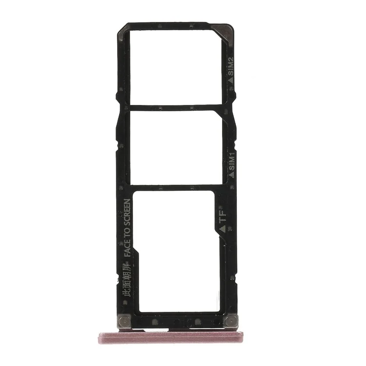 Scheda Dual SIM OEM + Porta Del Vassoio Per Schede Micro SD Per Xiaomi Redmi S2/Y2 - Oro Rosa