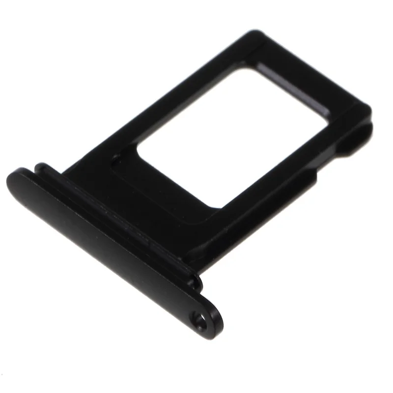 OEM Single SIM Card Tray Holder for iPhone XR 6.1 inch - Black