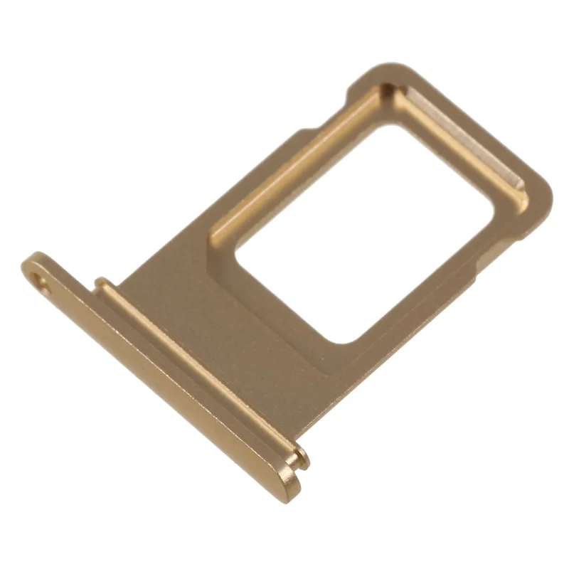 OEM Single SIM Card Tray Holder Slot for iPhone XR 6.1 inch - Gold