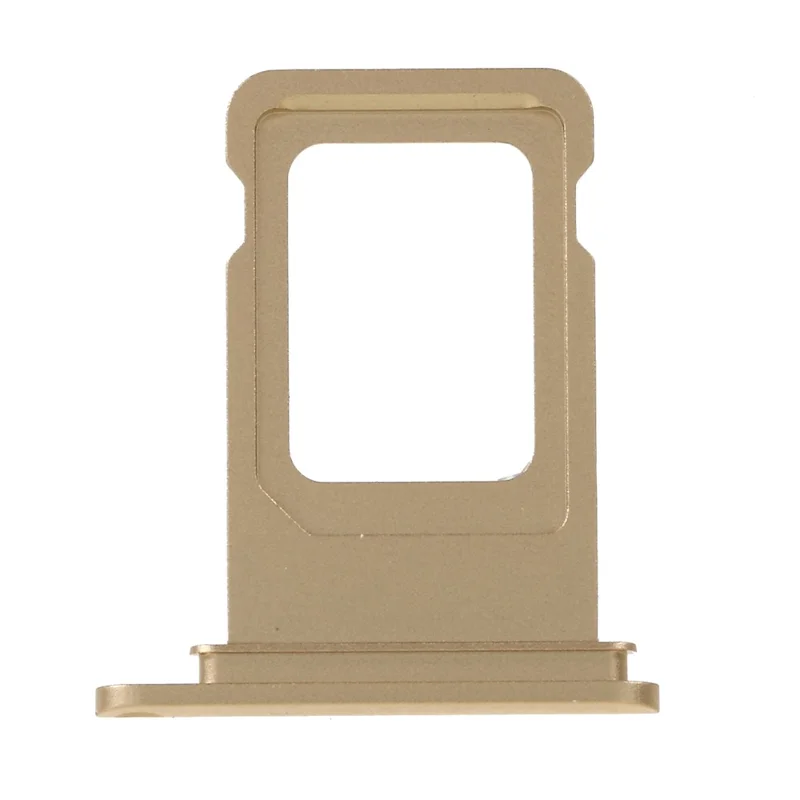 OEM Single SIM Card Tray Holder Slot for iPhone XR 6.1 inch - Gold