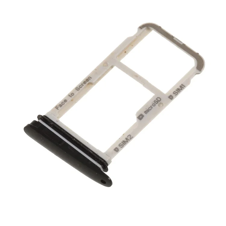 Soporte de bandeja SIM1 + SIM2/Micro SD OEM para Motorola Moto X4/Moto X (4ª generación) - Negro