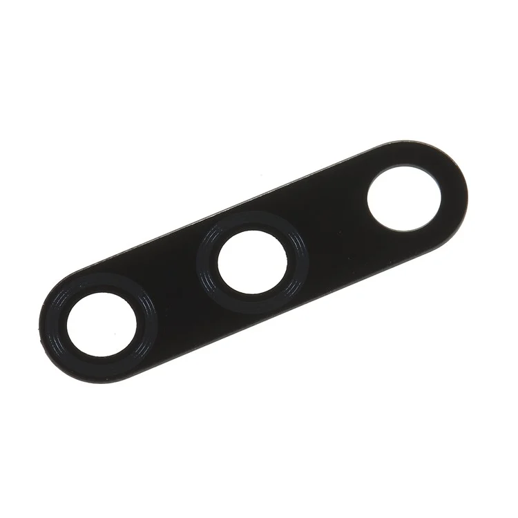 Part de Cubierta de Lente de Vidrio de Cámara Trasera OEM Para Huawei Honor 7a Con Pegatina Adhesiva - Negro