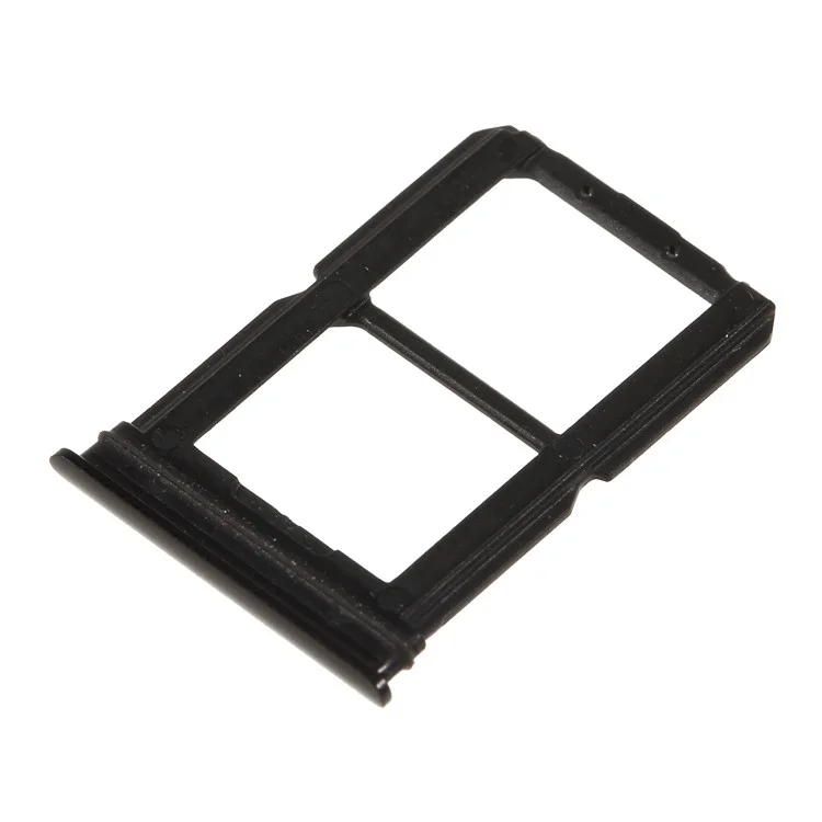 OEM Dual SIM Card Tray Slot Replacement for OnePlus 6 - Jet Black