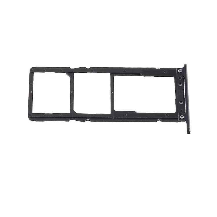 OEM Dual SIM Card + Micro SD Card Tray Holder Replacement for Asus ZenFone 4 Max (ZC554KL) - Black