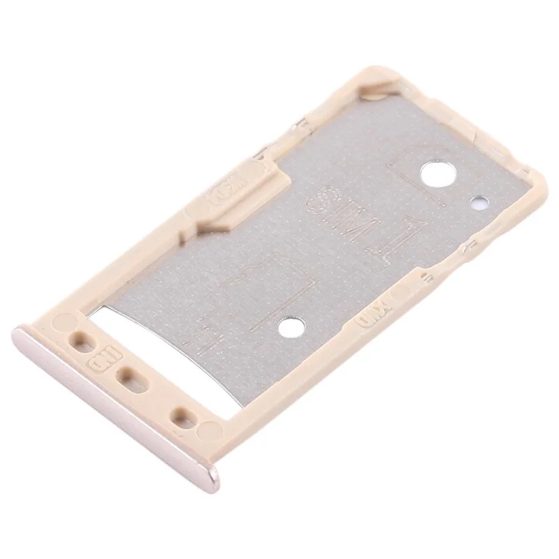 OEM SIM1 + SIM2/TF Card Tray Holders Replacement for Xiaomi Redmi 5A - Gold