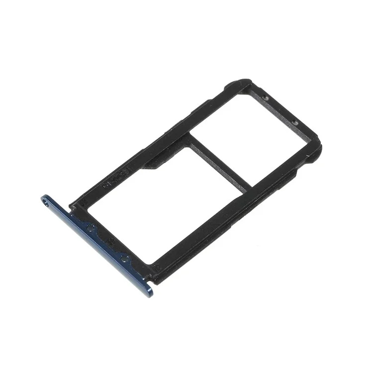 OEM Dual SIM Micro SD Card Tray Holder Replacement Part for Huawei Mate 20 Lite - Blue