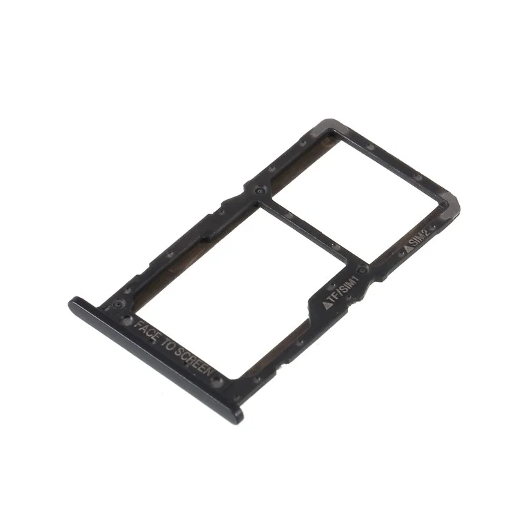OEM Dual SIM Micro SD -kartenschalenhalterersatz Für Xiaomi Pocophon F1 / Poco F1 (indien) - Schwarz