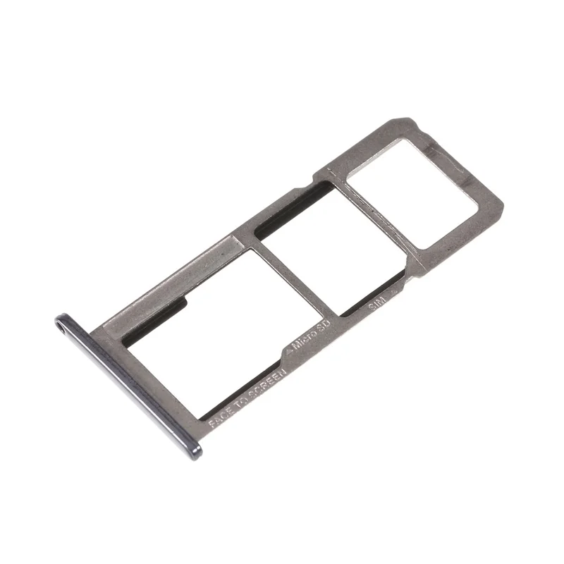 OEM Dual SIM Micro SD Card Tray Slot Replacement Part for Motorola Moto E5 Plus - Grey
