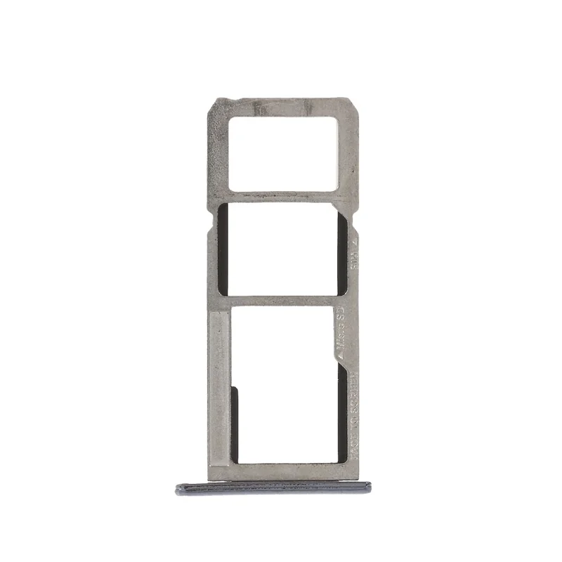 OEM Dual SIM Micro SD Card Tray Slot Replacement Part for Motorola Moto E5 Plus - Grey
