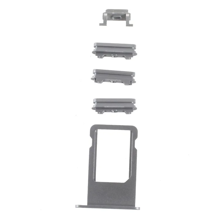 OEM Para el Botón Lateral Del Iphone 6s (silencio / Energía / Botones de Volumen + Bandeja de Tarjeta Sim) - Gris