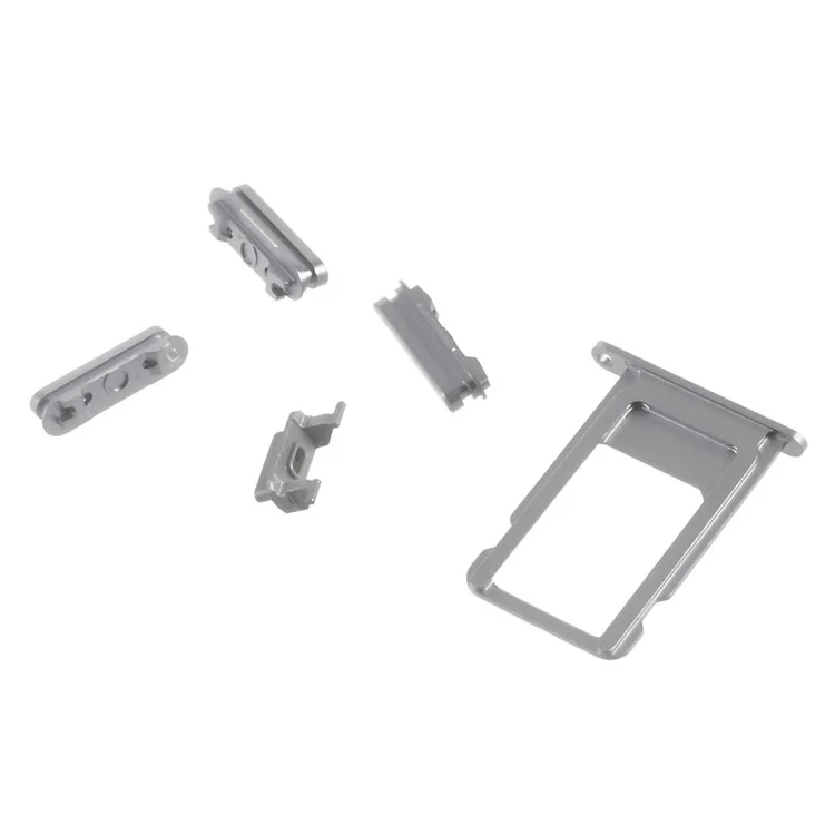 OEM Para el Botón Lateral Del Iphone 6s (silencio / Energía / Botones de Volumen + Bandeja de Tarjeta Sim) - Gris