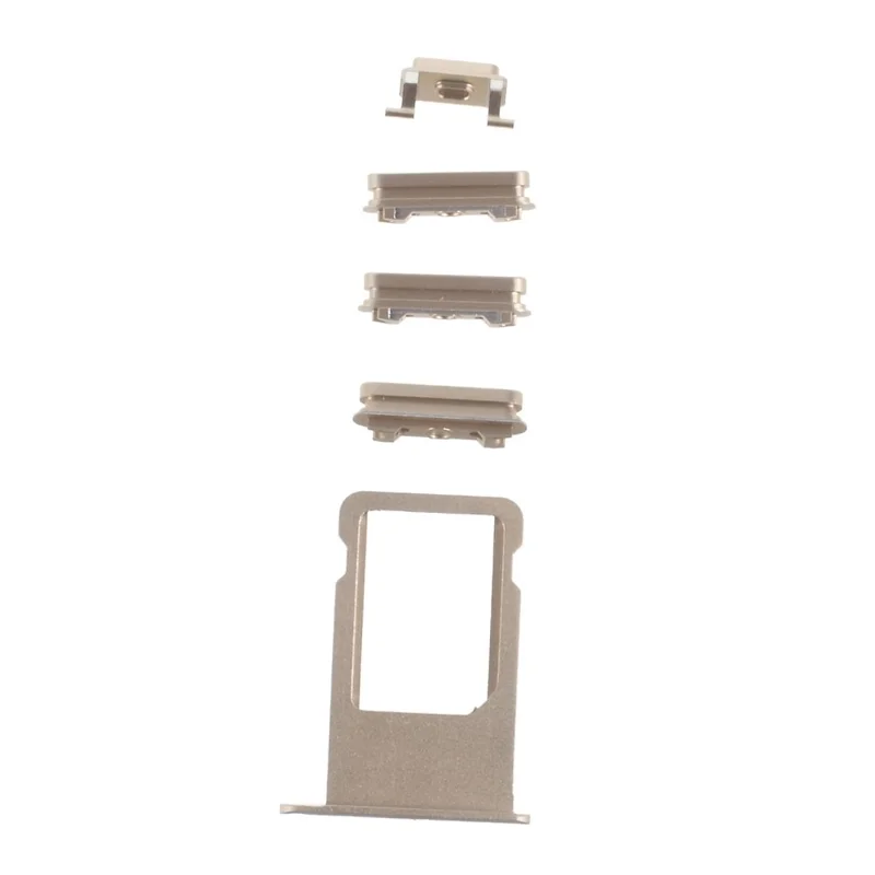 OEM for iPhone 6s Side Button Set (Mute / Power / Volume Buttons + Sim Card Tray) - Gold Color
