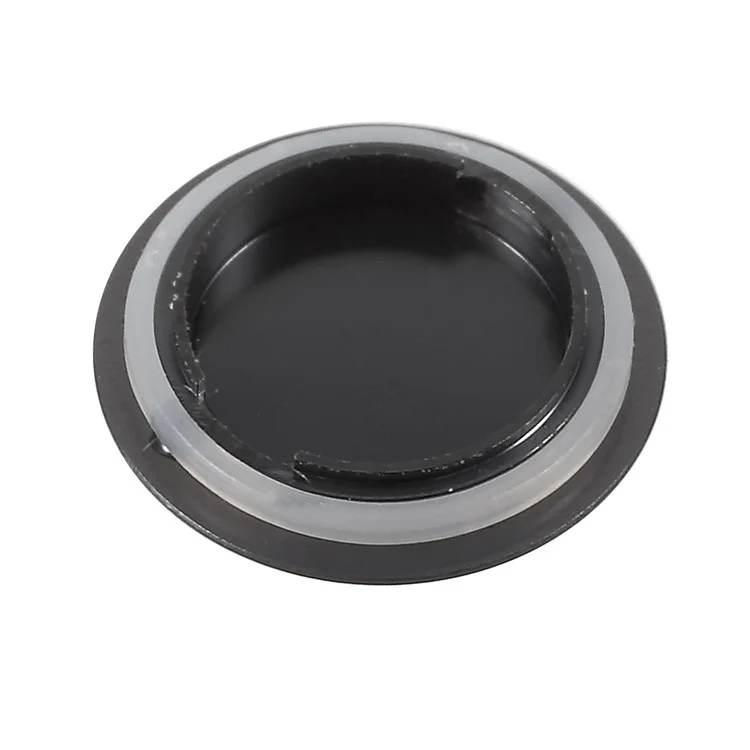 Couvercle de l'objectif de la caméra arrière avec lentille en verre pour iPhone 8 4,7 pouces - Noir