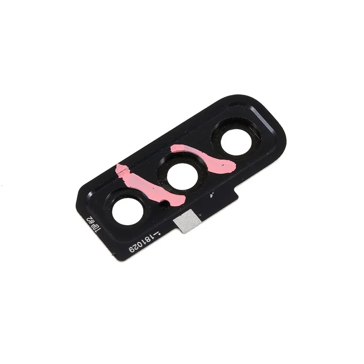 Recambio OEM para Samsung Galaxy A7 (2018) A750 Tapa de la lente de la cámara trasera con soporte y cristal de repuesto