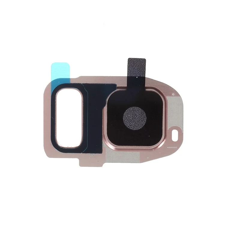 Cubierta de Anillo de Lente de Cámara Part OEM Para Samsung Galaxy S7 G930 / S7 Edge G935 - Color de Oro Rosa