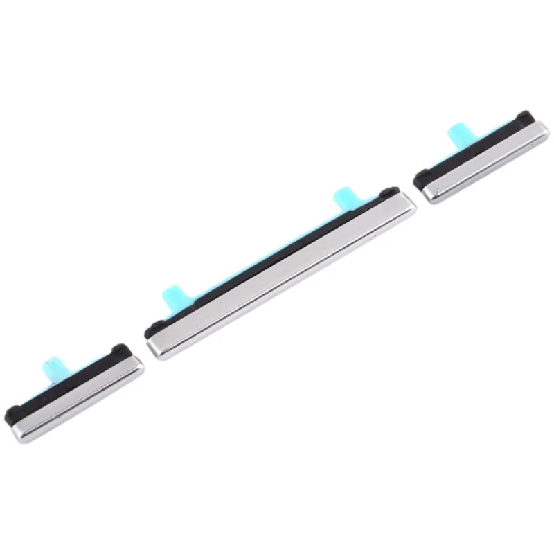 For Samsung Galaxy S8 G950 / S8+ G955 3Pcs / Set OEM Power On / Off and Volume Side Buttons (without Logo) - Silver