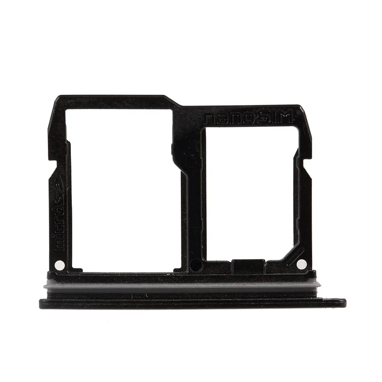 Emplacement du Support du Plateau de Carte SIM OEM Pour LG Q7 Q610 / LG Q Stylo 4 Q710- Noir