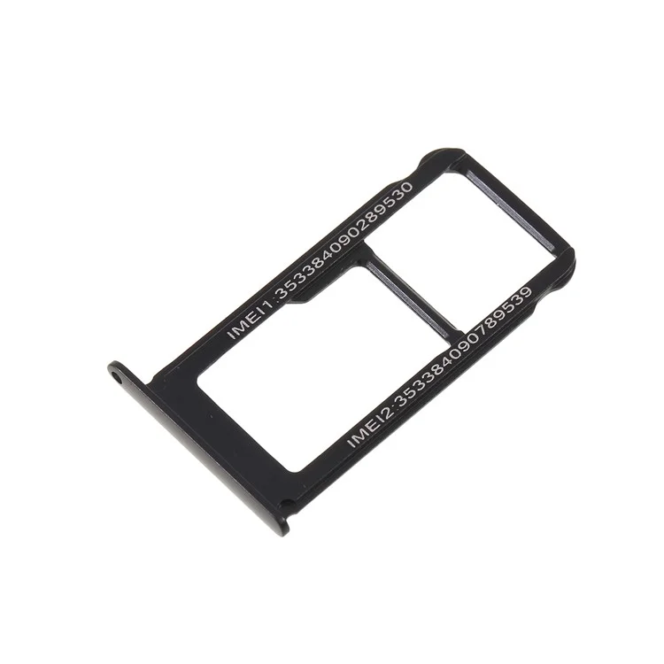 OEM Dual SIM Card Tray Holder Replace Part for Nokia 6.1 Plus / X6 - Black