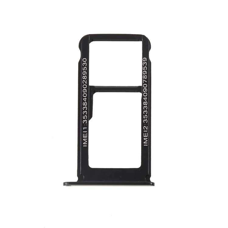 OEM Dual SIM Card Tray, Porte-plate / X6 - le Noir