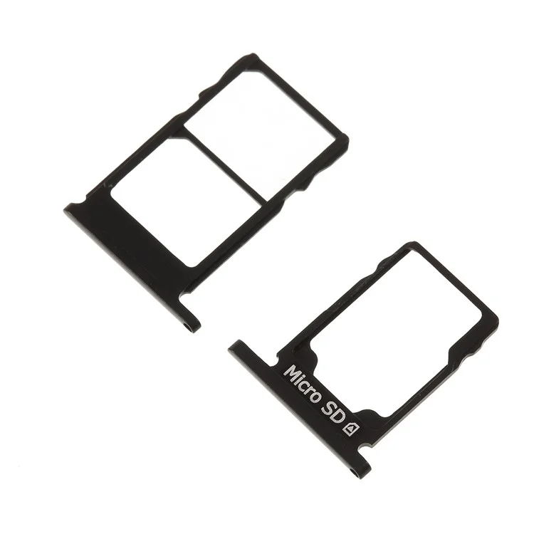 Reemplazo Del Soporte de la Bandeja de Tarjeta OEM SIM Micro SD Para Nokia 5.1 - Negro