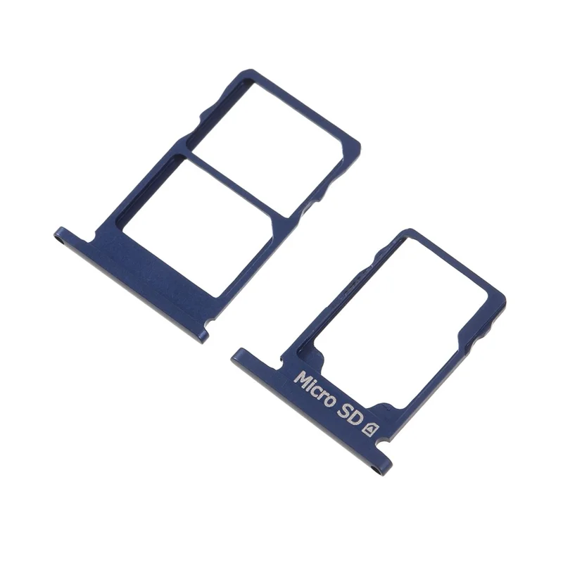 OEM SIM Micro SD Card Tray Holder Replacement for Nokia 5.1 - Blue