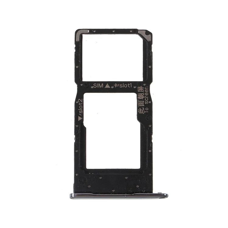 OEM SIM1 + SIM2 Carto Slot de Tay - Preto