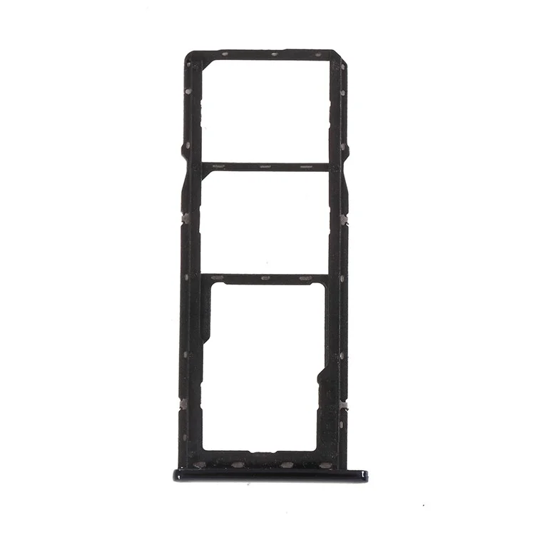 OEM SIM MicroSD Card Tray Holder Spare Part for Asus Zenfone Max Pro (M2) ZB631KL - Black