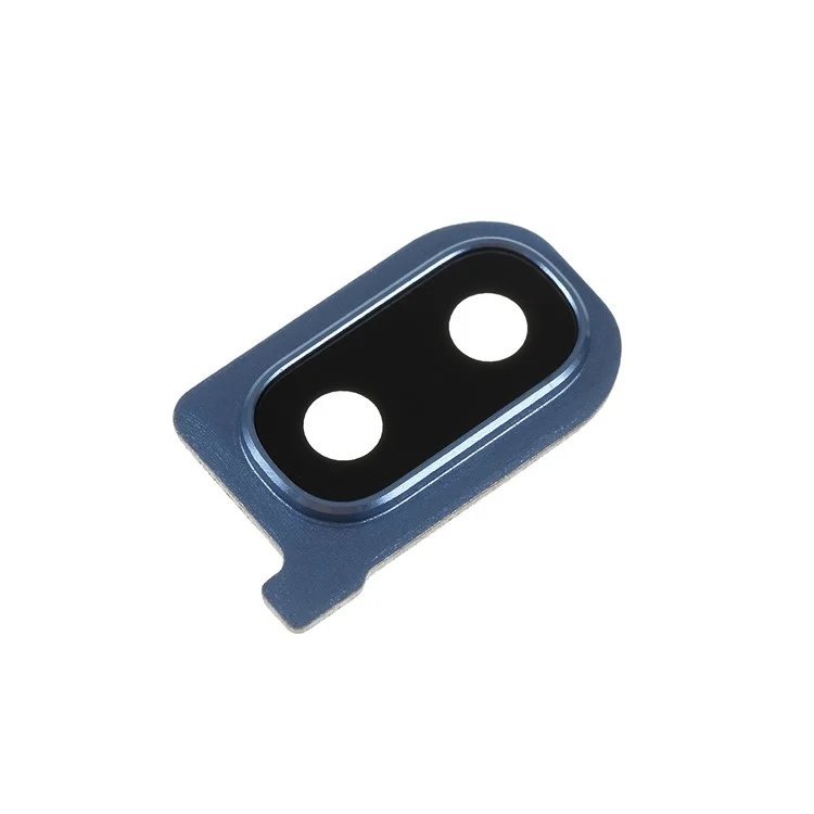 OEM Back Camera Lens Ring Cover with Glass Lens for Samsung Galaxy A40 SM-A405 - Blue