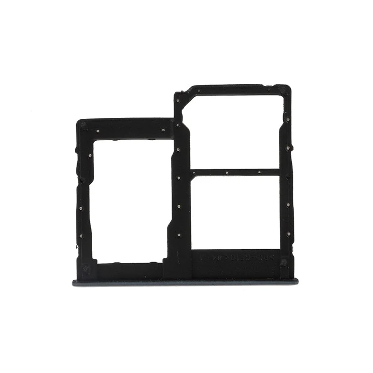 Soporte de bandeja de tarjeta SIM dual OEM de repuesto para Samsung Galaxy A40 SM-A405 - Negro