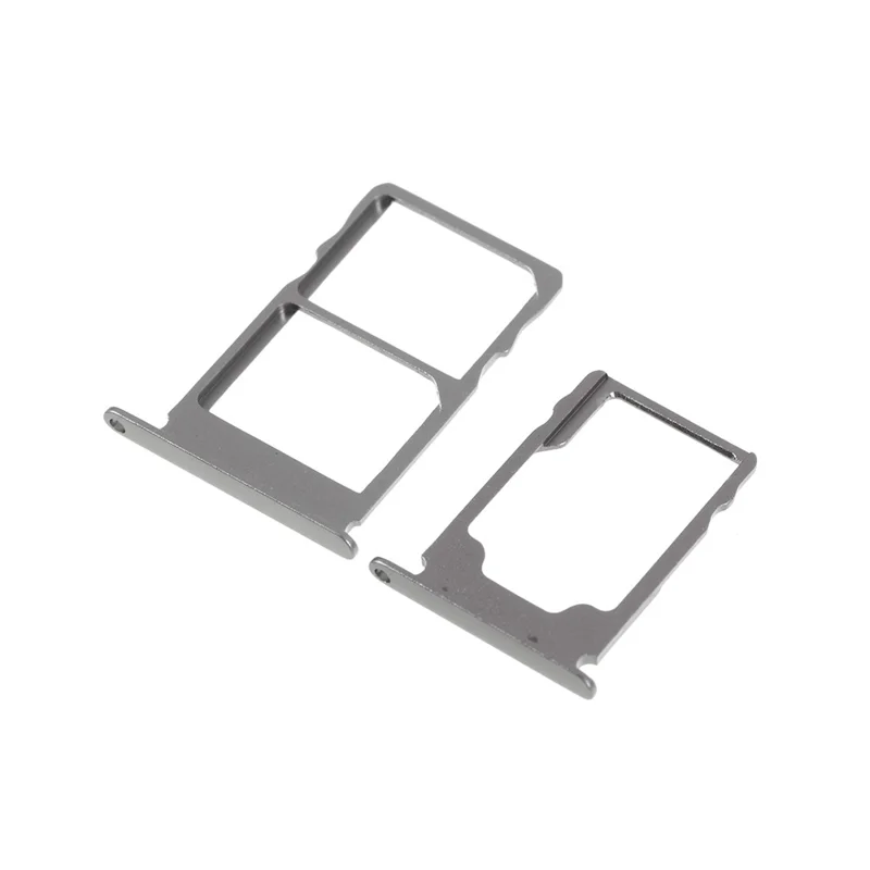 2 Pcs/Set OEM SIM Card Tray Slots Part for Nokia 3.1 - Silver