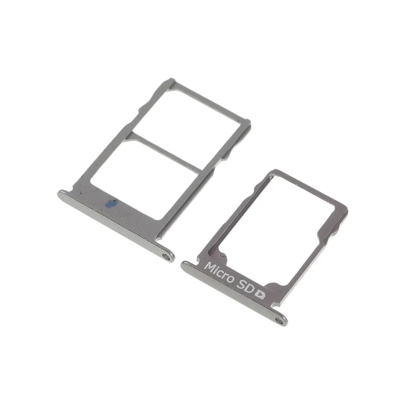 2 Pcs/Set OEM SIM Card Tray Slots Part for Nokia 3.1 - Silver