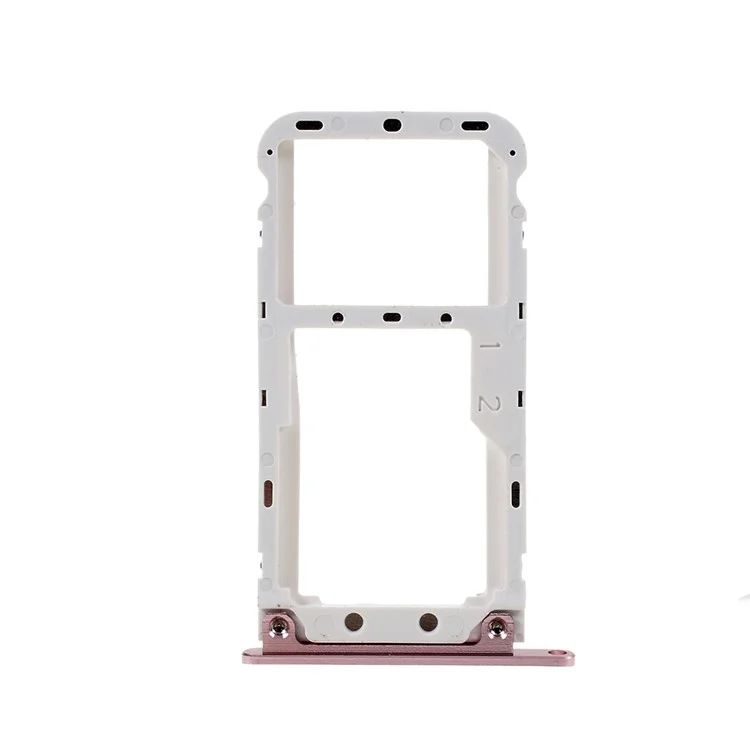 OEM Dual SIM Card Tray Holder Replace Part for Xiaomi Mi A1 / 5X  - Rose Gold