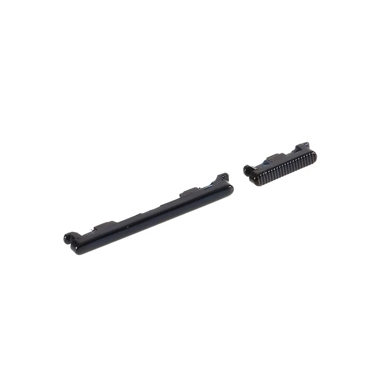 2pcs/establecer Botones de Llave Del Lado OEM Para Motorola Moto G6 Play - Negro